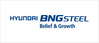 HYUNDAI BNG STEEL Slogan signature regulation - Left/Right Combination image